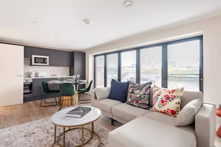 The lounge at The Penthouse, central Leeds